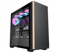 Darkflash DS900WS ARGB black + 4 wentylatory