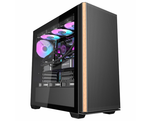 Darkflash DS900WS ARGB black + 4 wentylatory