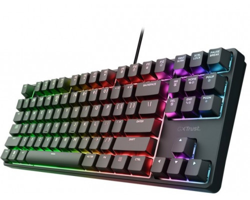 Klaviatūra Trust GXT 864 Cada Compact TKL Mechanical Gaming 8713439257243 25724 (8713439257243)