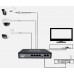 Switch Zasilacz  POE LAN 8 Ports 6 Ethernet RJ45 100Mbps Kamer