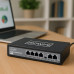 Switch Zasilacz  POE LAN 8 Ports 6 Ethernet RJ45 100Mbps Kamer