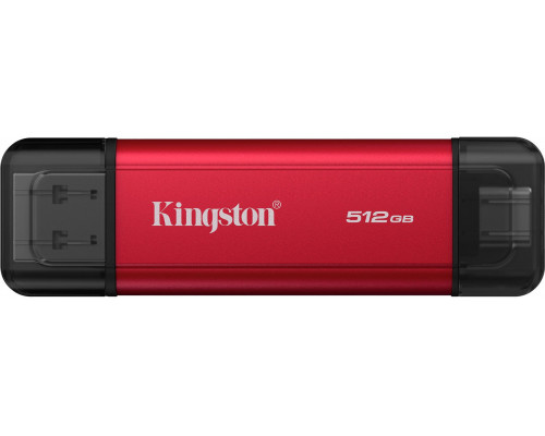 SSD Kingston Dual Portable 512GB Red (SPSD/512GB)