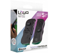 Nintendo Lexip Manufactured By Steelplay - Adventure Twinpads Black Switch