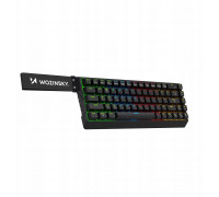 gamingowa Wozinsky WKGP-1165 mechaniczna podświetlana RGB - czarna