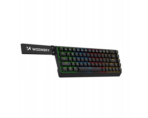gamingowa Wozinsky WKGP-1165 mechaniczna podświetlana RGB - czarna