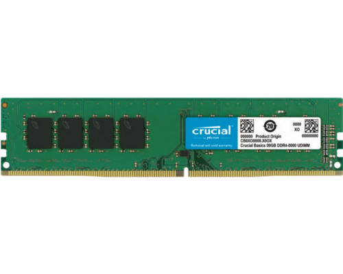 Crucial CB8GU3200 moduł pamięci 4 GB 1 x 4 GB DDR4 3200 MT/s
