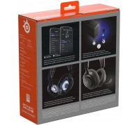 SteelSeries Arctis Nova 7 Wireless Gen 2 Zestaw słuchawkowy Bezprzewodowy Opaska na głowę Gaming Bluetooth Czarny