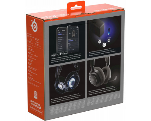 SteelSeries Arctis Nova 7 Wireless Gen 2 Zestaw słuchawkowy Bezprzewodowy Opaska na głowę Gaming Bluetooth Czarny