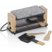 Kela Raclette grill stołowy dla 2 os., granit/stal/drewno, 27 x 11 x 13 cm