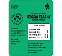 COFFEE HUNTER Włoski Klasyk 1kg