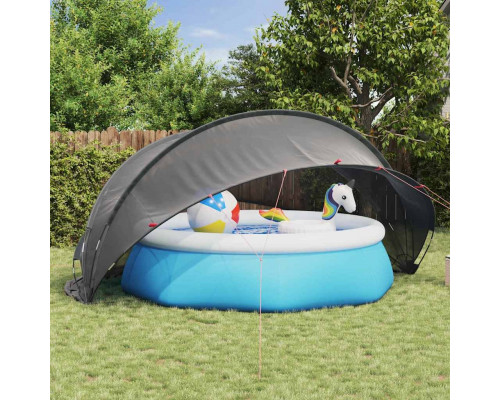 vidaXL Basenowa czarna kula 472 x 460 x 229 cm