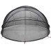 vidaXL Basenowa czarna kula 472 x 460 x 229 cm