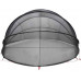 vidaXL Basenowa czarna kula 472 x 460 x 229 cm