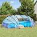 vidaXL Przezroczysty namiot do basenu 538 x 440 x 204 cm PVC