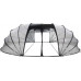 vidaXL Przezroczysty namiot do basenu 538 x 440 x 204 cm PVC