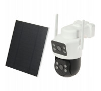 APTI KAMERA SOLARNA IP zewnętrzny z czujnikiem PIR ICSEE-W41SD-SOLAR-AOV Wi-Fi - 4 Mpx 3.6 mm