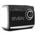 Sven SRP-155 black (3W, Bluetooth, FM/AM/SW, USB, microSD, latarka, bateria)