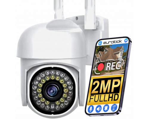 BEZPRZEWODOWA OBROTOWA IP WIFI 2MP FHD FULLHD POWIADOMIENIA PUSH IR