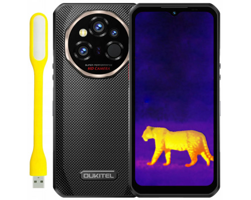 Oukitel Smartphone WP55 Ultra Thermal 5G 6.6" 16/512GB 11000mAh Black