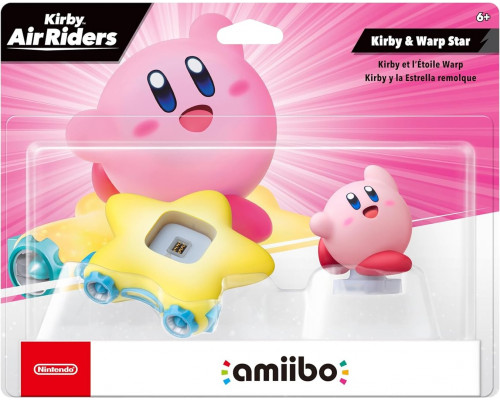 amiibo Kirby & Warp Star (Kirby Air Riders)