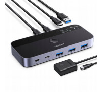Switch Ugreen  switch USB-C USB-A 10Gb/s - Gray
