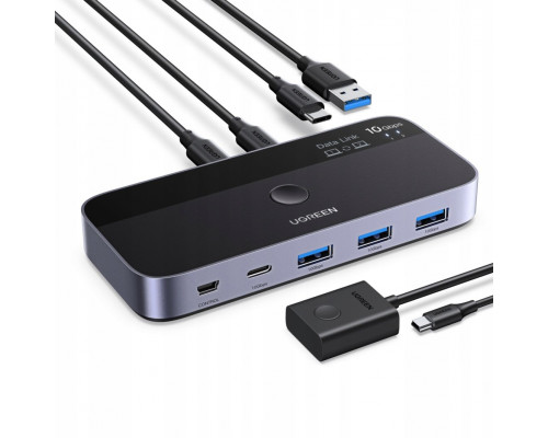 Switch Ugreen  switch USB-C USB-A 10Gb/s - Gray