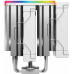 Deepcool CPU Chladič AK620 DIGITAL SE WH, ARGB, 2x120mm, LGA1851, AM5, biała