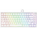 Savio ASTRAL WHITE JADE  Gaming USB QWERTY Amerykański międzynarodowy Biały