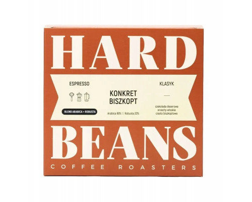 Hard Beans Coffee Konkret Biszkopt Espresso 250g