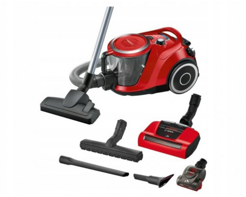 Bosch Series 6 ProAnimal 700 W bezworkowy czerwony odkurzacz BGS41PET1 (4242005202300)