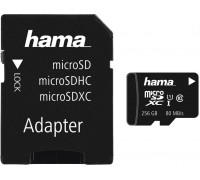 SD  Hama microSDXC 256GB UHS Speed C3 UHS-I R100MB/s Adapter