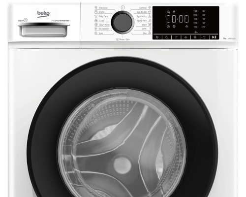 Beko B1WFM2741WBEE Pralka, Freestanding, Front loading, Pojemność prania 7kg, White