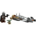 LEGO Star Wars Śmigacz Mandalorianina i Grogu (75436)