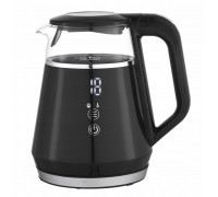 CZAJNIK SZKLANY 1712 CZARNY 1 L 1100 W