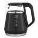 CZAJNIK SZKLANY 1712 CZARNY 1 L 1100 W