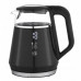 CZAJNIK SZKLANY 1712 CZARNY 1 L 1100 W