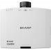 Sharp NEC V801U - projektor 3-LCD - 3D - 8000 ANSI-Lumen - WUXGA (1920 x 1200) - 16:10 - obiektyw standardowy z zoomem - LAN - biały