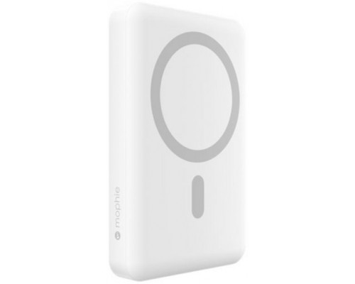 Mophie Battery Essential SNP+ powerstation 10K - magnetic powerbank kompatybilny z MagSafe 10000 mAh USB-C (white)