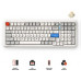 MCHOSE K99 V2 - US układ - Icy Creamsicle - Retro Biały (Biała) Belaidė Żaidimų Klaviatūra