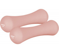 Hantelki cast iron neoprene 2x0.5kg, REBEL ACTIVE