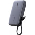 20000mAh Ugreen PB551 145W USB-A, USB-C + wbudowany cable (gray)
