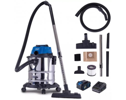 Scheppach Akumuliatorinis odkurzacz do nawilżania i osuszania C-NTS20-X – SET L