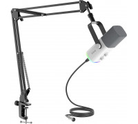 dynamiczny studyjny Fifine AM8TW USB/XLR RGB ze statywem PnP