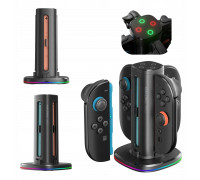 Station charging AMAZINGTHING Thunder Pro PlayForck Charger for controller|ów Nintenfor Switch 2 - cwith arna