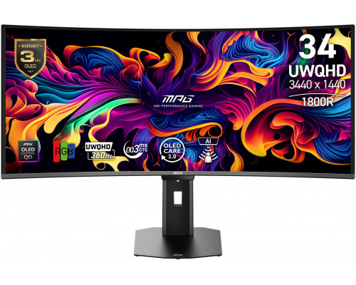 MSI MPG 341CQR QD-OLED X36