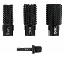 YATO ZESTAW TARNIKÓW CYLINDRY 4el. M14