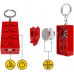 LEGO® Minifigurines™ Keychain Light 2x4 Brick Red