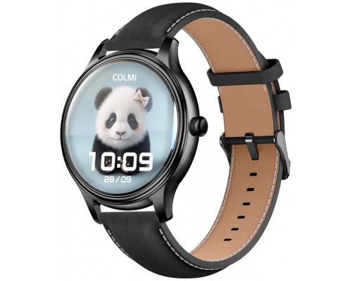 Smartwatch Colmi L28 Black  (L28 Black leather)