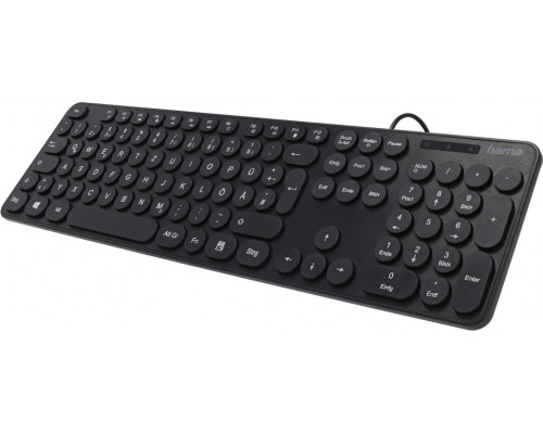 Hama klawiatura KC-500 czarna