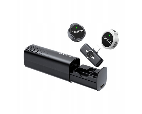 2x Bezprzewodowy 100 M Na Usb C Usbc Etui Ładujące Ulanzi / A21 / A055